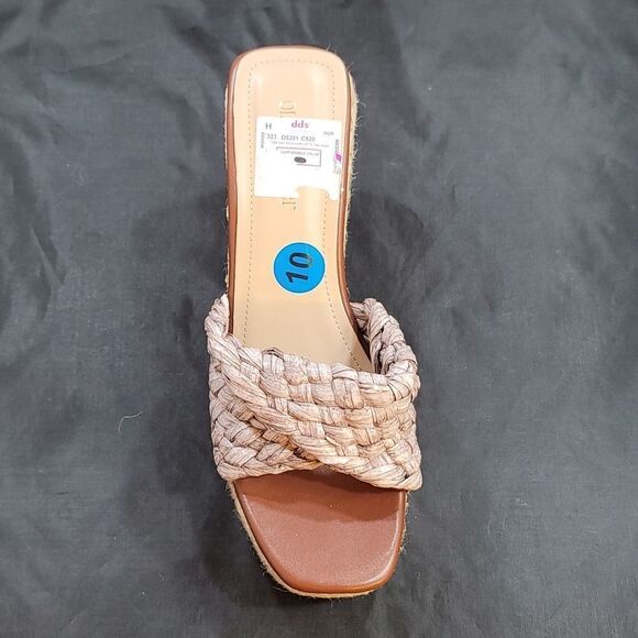 BRAND NEW OLIVIA MILLER IRMA OPEN TOE WEDGE HEEL SANDAL - Picture 14 of 16